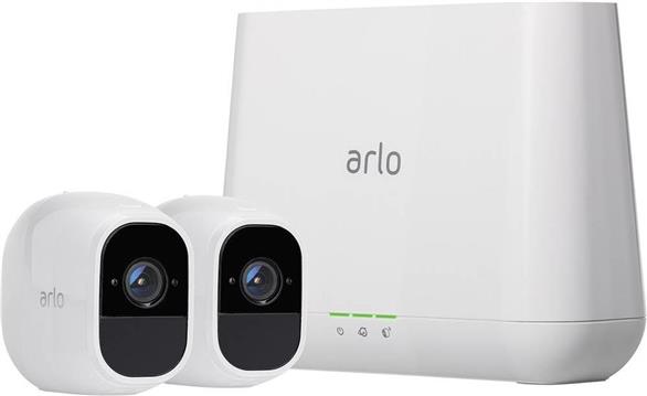 Arlo Pro 2 System VMS4230P-100EUS- Rechargeable kit with 2 Wire-Free 1080HD Security Camera with Audio and Siren