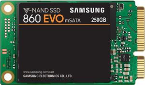 SSD Samsung 860 Evo 250 GB, SATA III, mSATA, MZ-M6E250BW/EU