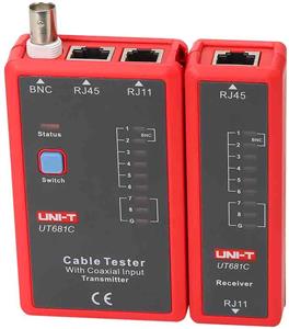 Tester za kabele, UTP, telefonske i ethernet UT-681C