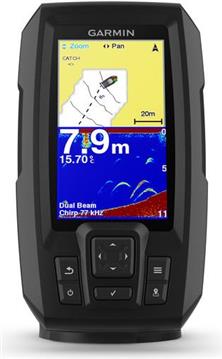 Garmin Striker Plus 4 (s krmenom sondom CHIRP 77/200kHz, 4-pin),GPS, 010-01870-01