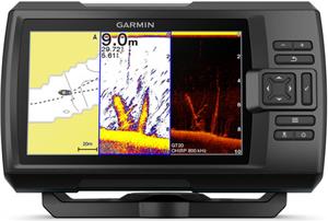 Garmin Striker Plus 7cv (s krmenom sondom CHIRP 77/200kHz/DownVü GT20-TM, 4-pin), GPS, 010-01873-01