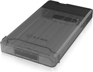 Eksterno kućište ICY BOX IB-235-C31, 2.5" SATA, USB-C, prozirno