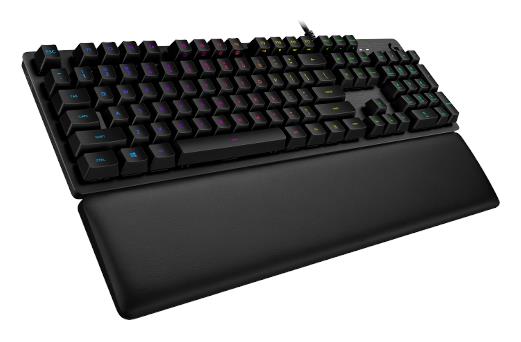 Tipkovnica Logitech G513 Carbon, RGB, mehanička, crna