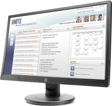 Monitor 20.7" HP V214a Monitor, 1FR84AA