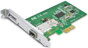Planet PCI Express Gigabit Fiber Optic Ethernet Adapter (SFP)