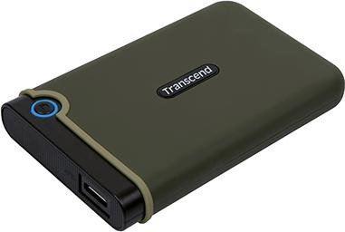 Vanjski tvrdi disk 2TB StoreJet 25M3G Transcend Military Green, TS2TSJ25M3G