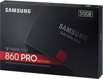 SSD Samsung 860 Pro 512 GB, SATA III, 2.5", MZ-76P512B/EU