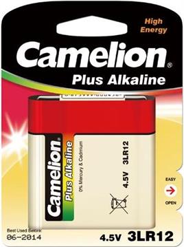 Baterija alkalna 4,5V,3LR12 blister, Camelion