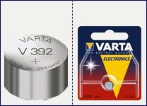 Baterija V 392 1,55V 7,9 x 3,6 mm, Varta