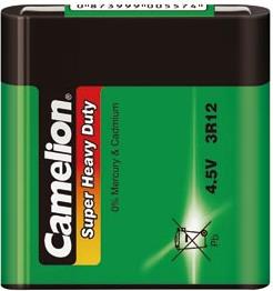 Baterija ZINC-CLORID 4,5 V 3R12 Camelion GREEN, shrink pack