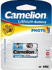 Baterija litijeva 3 V FOTO CR2, Camelion