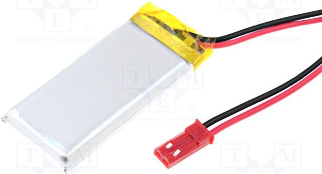 Baterija litijeva 3,7V Li-po 450 mAh, LP502248
