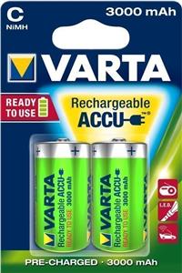 Baterija NI-MH Ready2use 1,2V 3,0 Ah C,LR14, 2 komada, Varta 56714