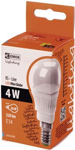 Žarulja LED E14 4W, 4100K, neutralno svjetlo,mini globe , EMOS