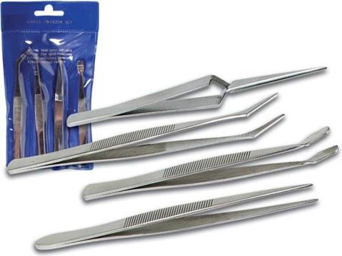 Set od 4 pincete u futroli, Velleman