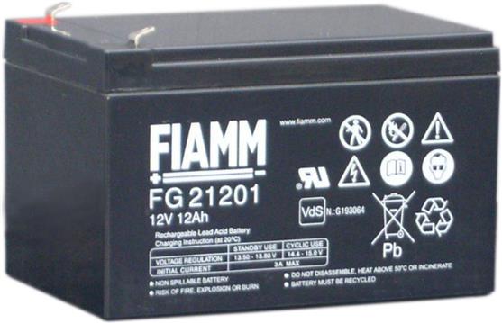 Baterija akumulatorska 12V 12 Ah 151x98x94 mm, Fiamm FG 21201