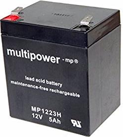 Baterija akumulatorska 12V 5 Ah za UPS 90x71x108 mm, Multipower