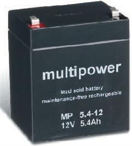 Baterija akumulatorska 12V 5,4 Ah 90x70x101 mm, Multipower