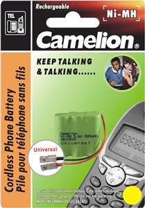 Baterija za bežične telefone Ni-MH 3,6V 0,3Ah 2/3AAA Camelion