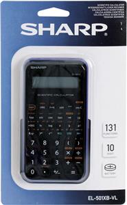 Kalkulator tehnički 10+2mjesta 131 funkcija Sharp EL-501XBVL ljubičasti