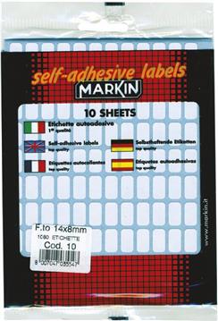 Etikete slep 14x8mm pk10L Markin 10010 blister