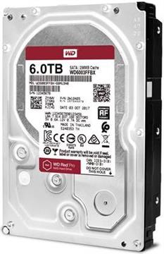 HDD Interni WD Red Pro™ 3.5" 6 TB, 7.200 rpm, WD6003FFBX