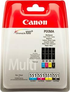 Canon tinta CLI-551 CMYB multipack