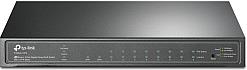 TP-Link T1500G-10PS 8-port Gigabit PoE Smart preklopnik (Switch), 8×10/100/1000M RJ45 ports + 2×SFP ports, metalno kućište (53W)