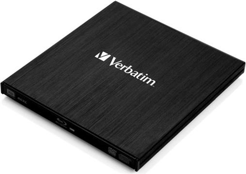 Verbatim Blu-Ray Slimline vanjski snimač, M-Disc kompatibilan, USB3.0, crni 