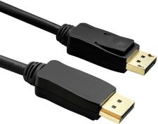 Roline VALUE DisplayPort kabel, DP M/M, v1.3/1.4, 1.0m