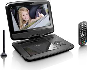 Prijenosni DVD / TV LENCO DVP-9413, 9", DVB-T2 HEVC, USB