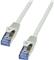 S/FTP prespojni kabel Cat.7 LSZH Cu AWG26, sivi, 5,0 m