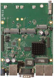 MikroTik RBM33G fully featured RouterBOARD with 3 Gig Lan 2x mini PCIe