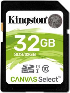 Memorijska kartica Kingston 32GB MC Canvas Select SDS/32GB, SDHC, Class 10 UHS-I
