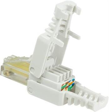 Modularni utikač RJ45 (8P8C) Cat.5e, neoklopljeni, za kabel AWG 24-26, toolless