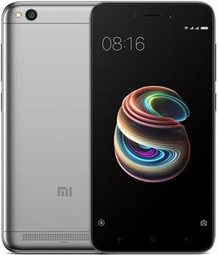 Mobitel Smartphone Xiaomi Redmi 5A, 5." multitouch IPS, Qualcomm MSM8917 Snapdragon 425, QuadCore 1.4 GHz, 2GB RAM, 16GB Flash, WiFi, LTE, BT, kamera, Android 7.1.2, sivi