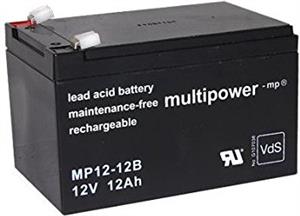 Baterija akumulatorska 12V 12 Ah 151x99x95 mm, Multipower