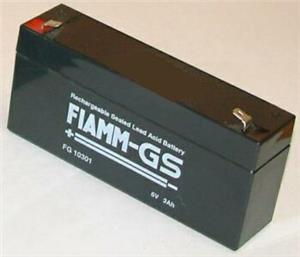 Baterija akumulatorska 6V 3,0 Ah 133x34x65 mm, Fiamm FG 10301
