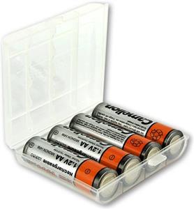 Kutija za 4 baterije, AA ili AAA, Camelion