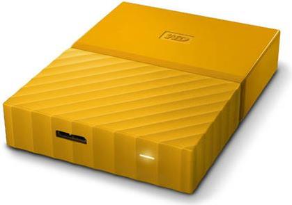 Vanjski Tvrdi Disk WD My Passport Yellow 2TB, WDBS4B0020BYL-WESN