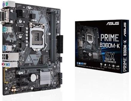 Matična ploča Asus Prime B360M-K, s1151, mATX