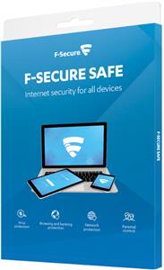 F-Secure SAFE licenca 1g, 3 uređaja, kutija