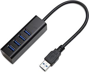 USB HUB ASONIC 4-portni, N-UH325-a-b, USB 3.0, aluminijsko kućište