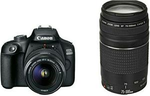 Canon EOS 4000D DZ 18-55mm + 75-300mm