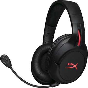 Kingston HX-HSCF-BK/EM HyperX Wireless Gaming Headset, Cloud Flight, black, wireless, 30hrs battery life, PC&PS4 compatible, audio controls, noise-cancellation microphone, PnP