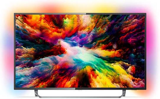 LED TV 43'' PHILIPS 43PUS7373/12, Android, UHD, DVB-T2/S2, HDMI, USB