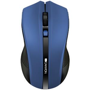 Miš Canyon CNE-CMSW05BL 2.4Ghz wireless Optical  Mouse with 4 buttons, DPI 800/1200/1600, blue