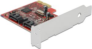 Kontroler PCI-E, DELOCK, 2x unutarnji SATA 6Gb/s