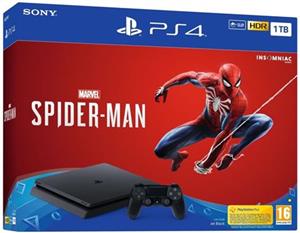 GAM SONY PS4 1TB F chassis + Spider-Man