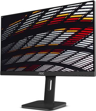 Monitor 23,8" AOC IPS 24P1, HDMI, DVI, DP, USB3.0, pivot